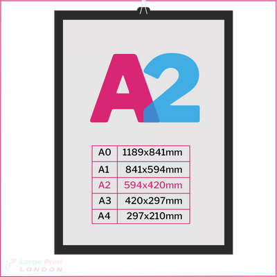 Same Day A2 poster Printing London